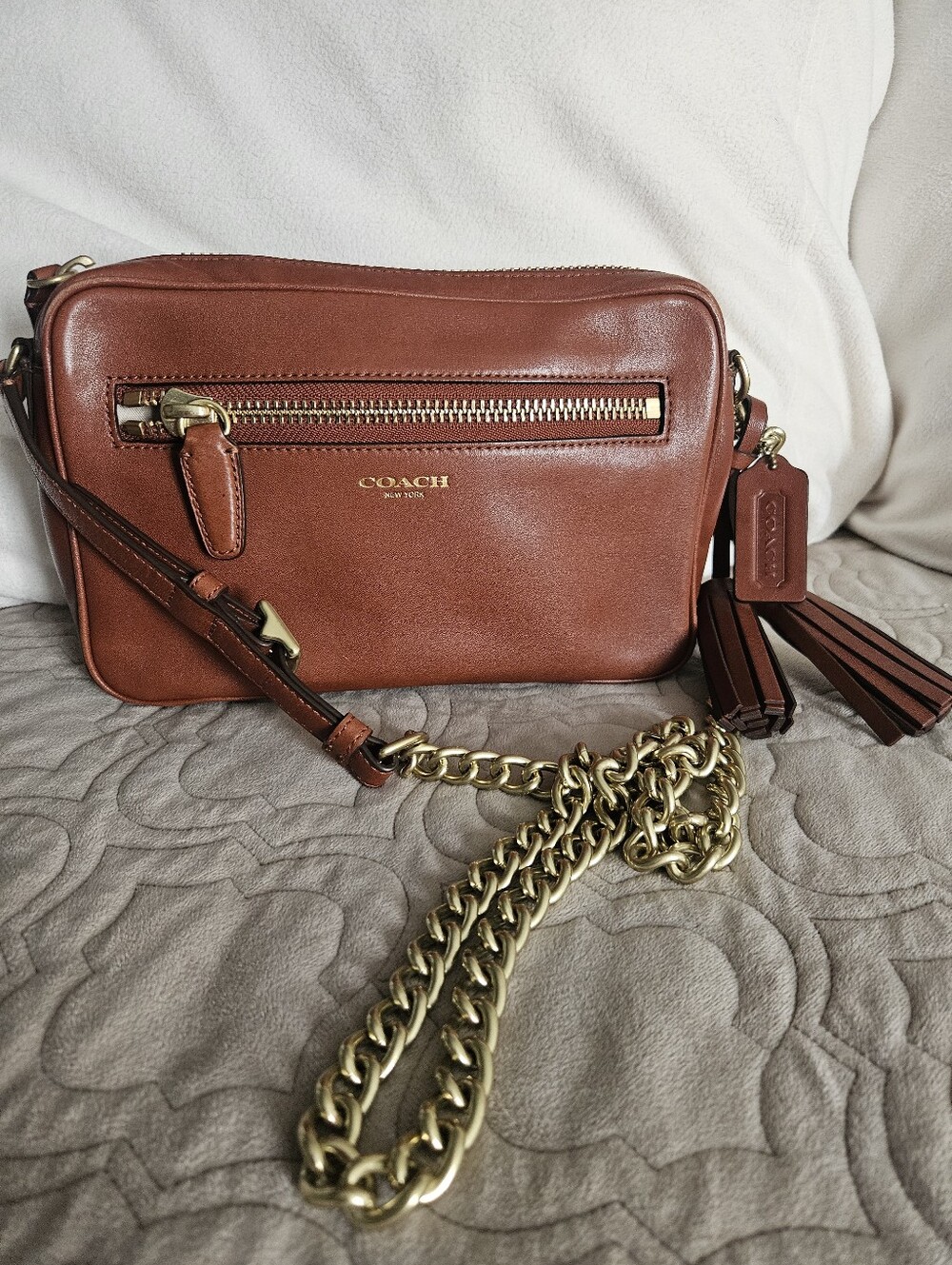 Coach Legacy Leather Flight Bag - Picture 1 of 12